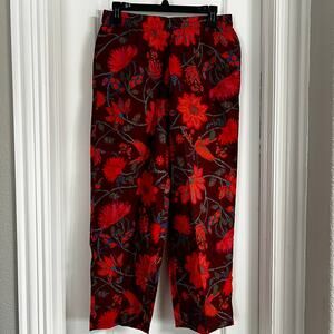 NWOT Anthropologie x Farm Rio Ankle Pants | Size M